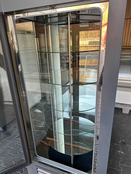 Witryna cukiernicza obrotowa Szafa chłodnicza