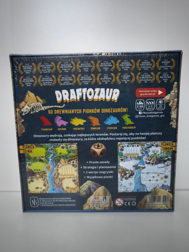 Nasza Księgarnia gra Draftozaur