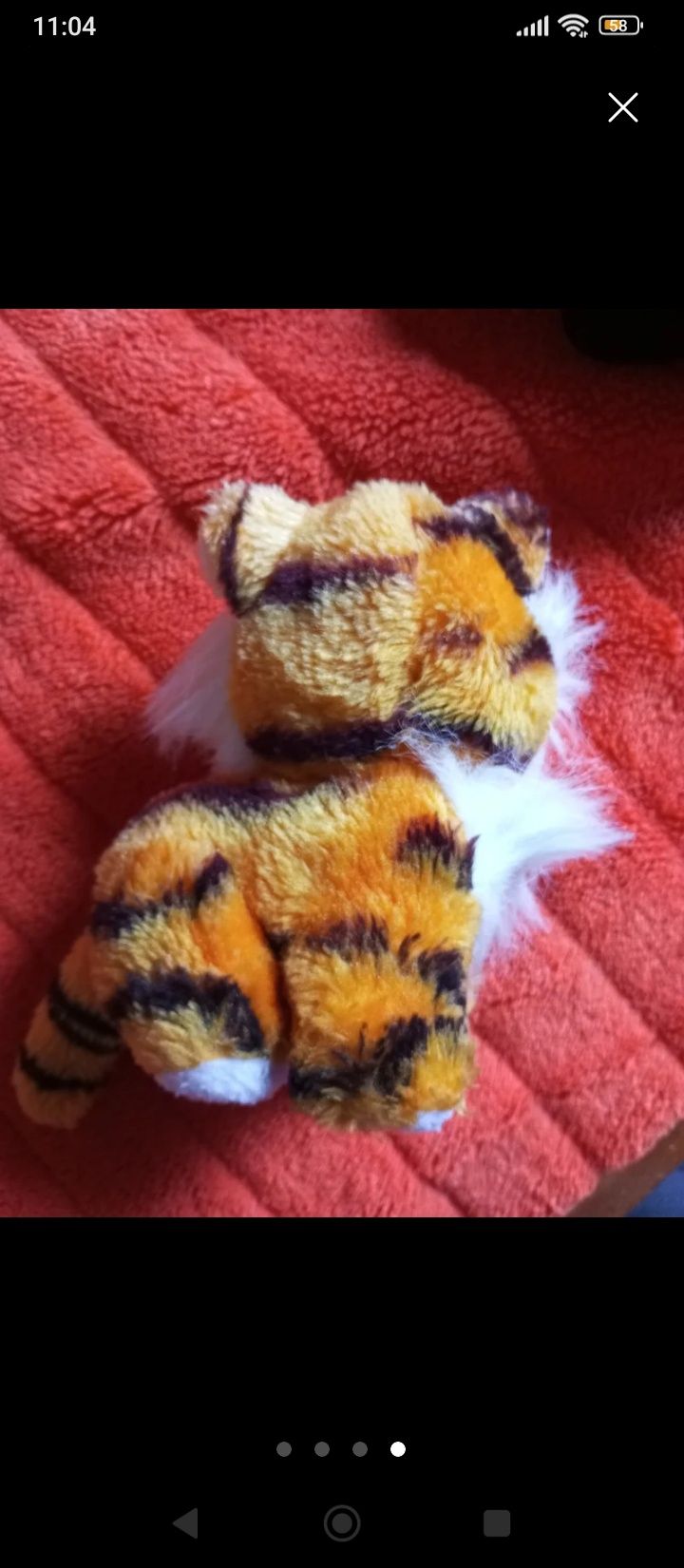 Peluche tigre fofo