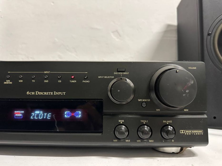 +5.1 Amplituner AV Technics SA-AX 530,  6*90 Watt