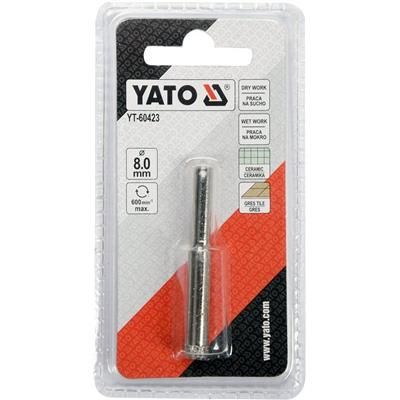 Wiertło do gresu 8mm Yato