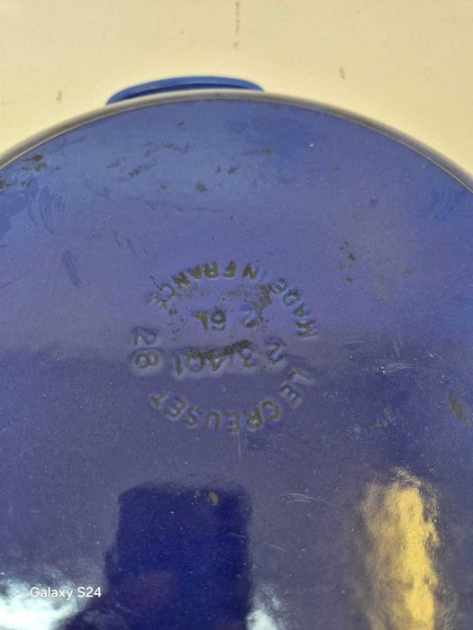 Patelnia żeliwna z drewnianym uchwytem Le Creuset