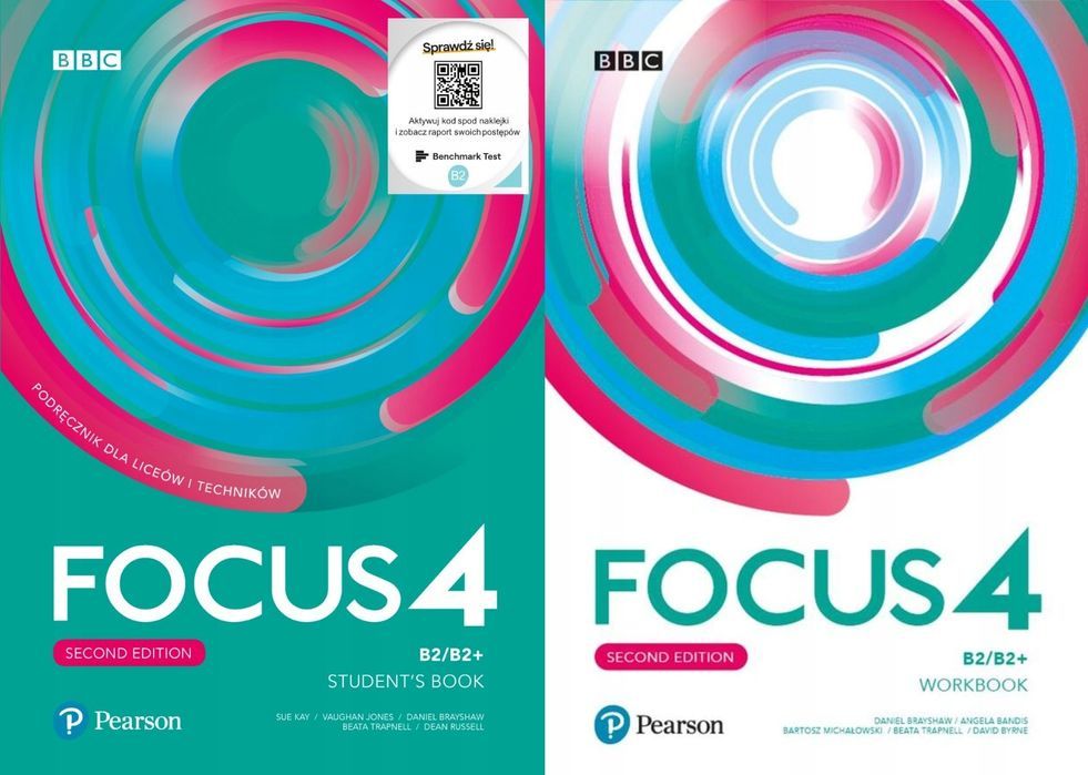 Focus 4 Second Edition Komplet Sb+Wb+Benchmark+Kod
