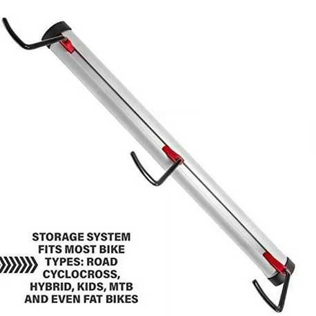 Nowy uchwyt na rower / haczyk / drążek / ścienny / regulowany !A1977!