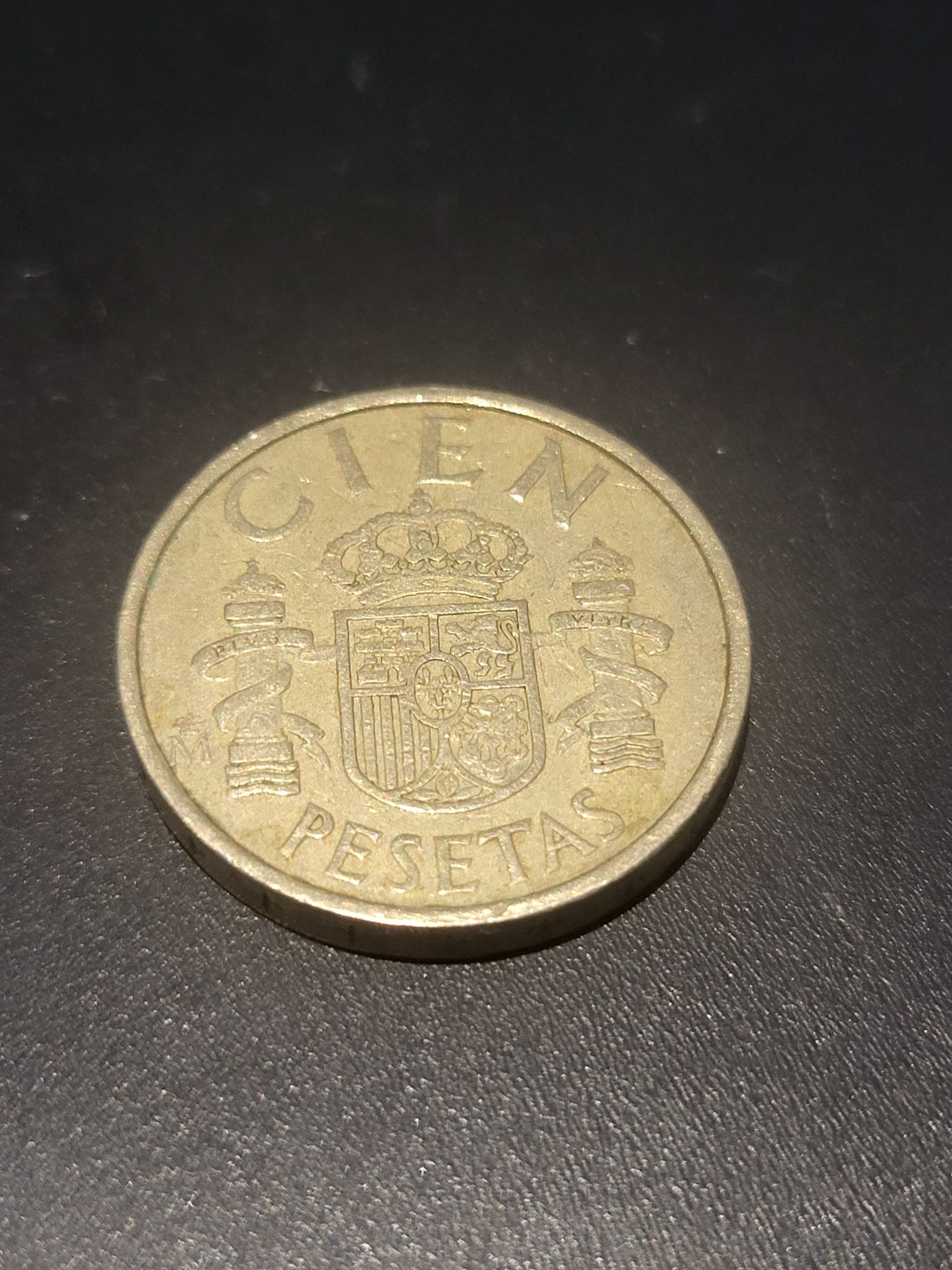 Moneta Hiszpańska Cien Pesatas