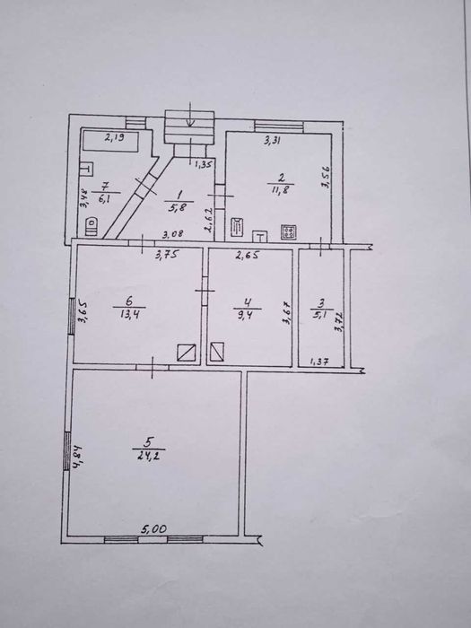 Частина будинку на вул. Шухевичів 3-х кімнатний