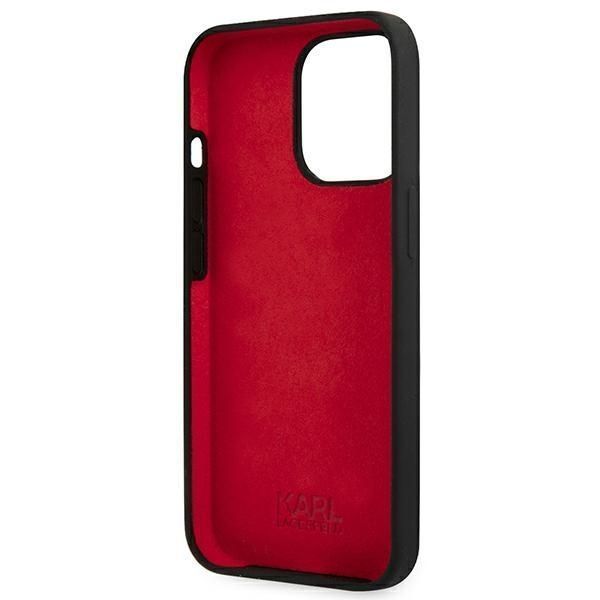 Etui na iPhone 13 Pro / 13 - Karl Lagerfeld Silicone Czarny