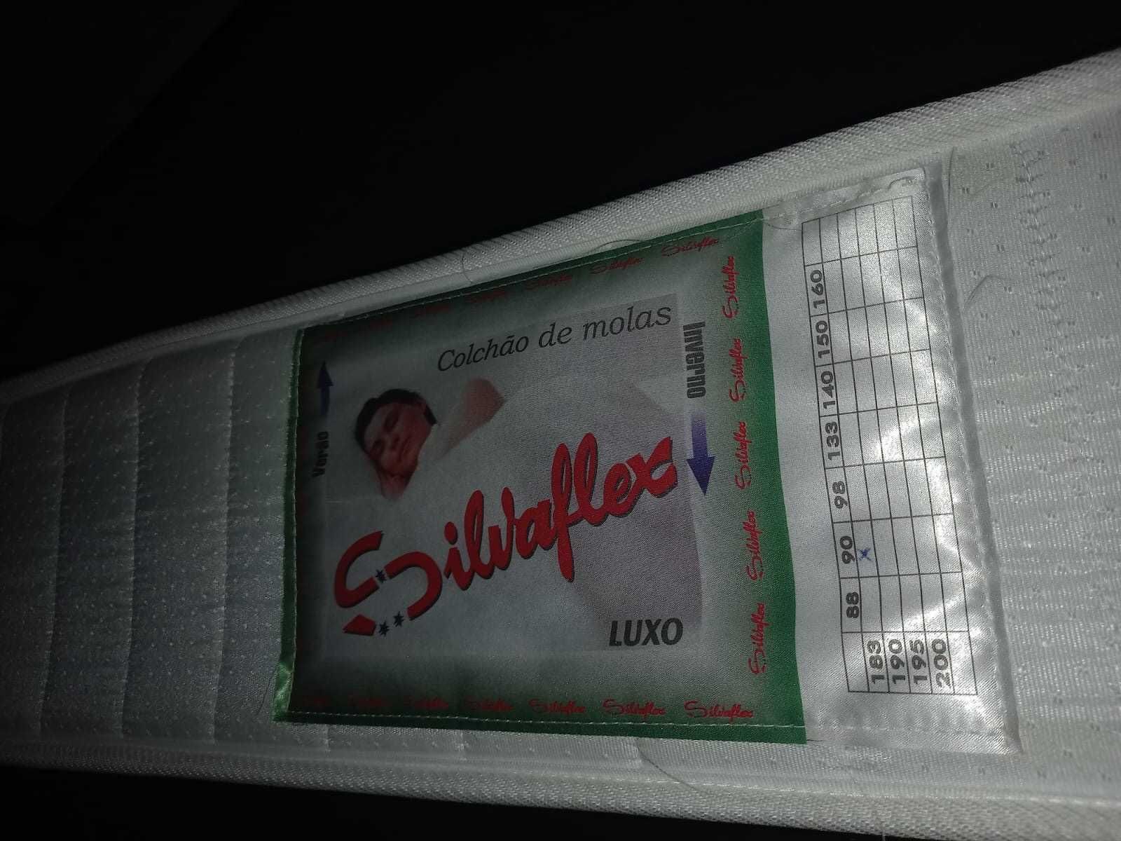 Colchão de molas, solteiro, em bom estado