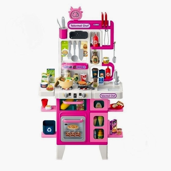 Кухня 101 см,вода,пара,світло,звуки,104 предмети,кухня іграшкова