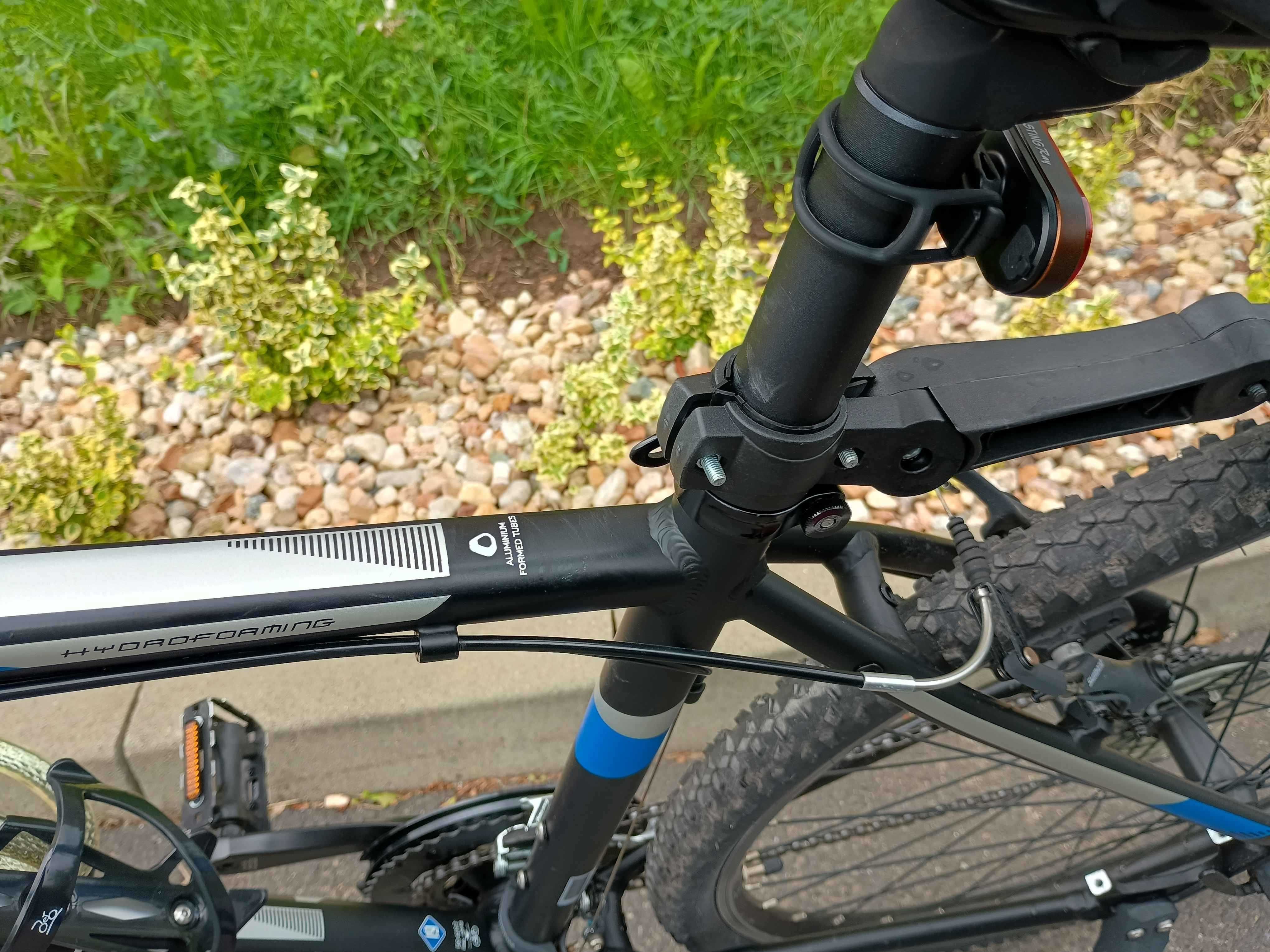 Rower cross Unibike Prime 19" niebiesko-czarny