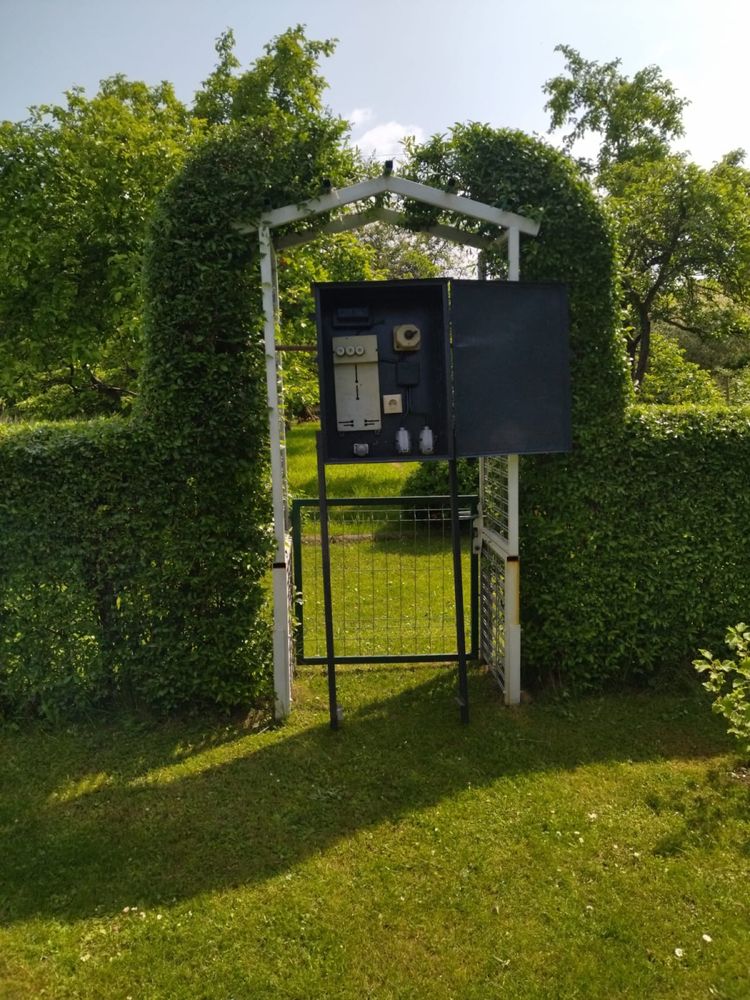 Rozdzielcza skrzynka budowlana