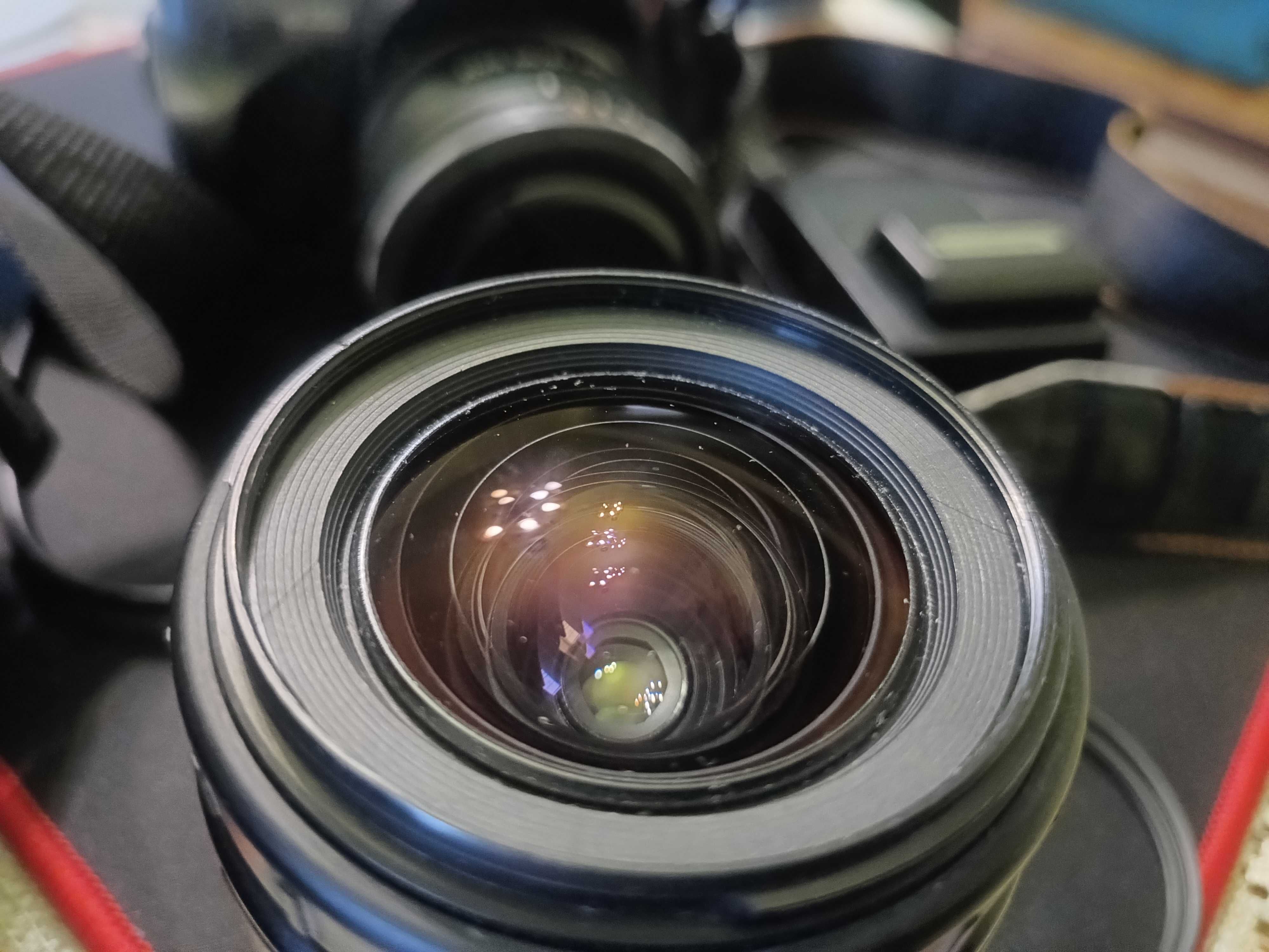 Aparat Sony DSLR-A380 dwa obiektywy 50 mm i zoom torba karty zestaw