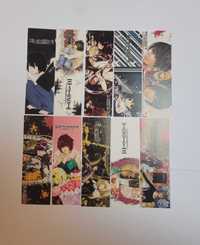 Zakładki do książki, zestaw zakładek - Death Note (anime) - 10 szt.