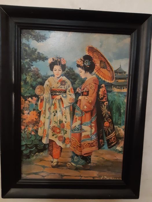 Obraz malowany na sklejce