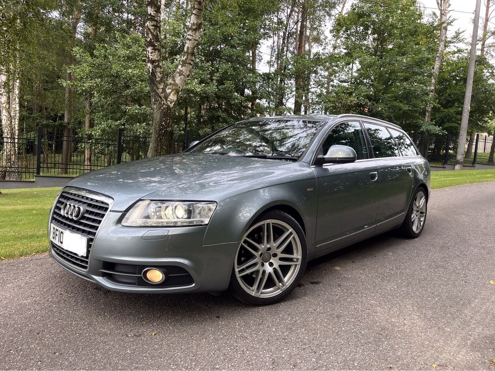 A6 C6 2.0 TDI 170KM CAHA lift S-Line LED anglik LY7E hak 19” LeMans C