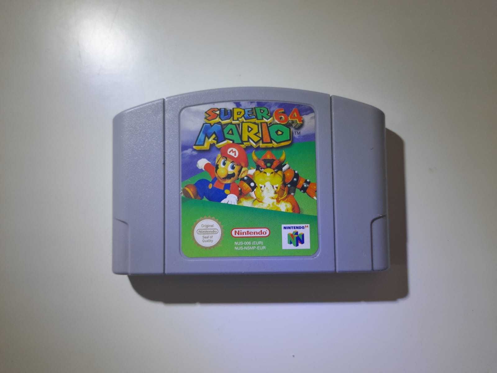 Nintendo 64 com 2 comandos, 2 jogos e Adaptador HDMI – Pronta a jogar