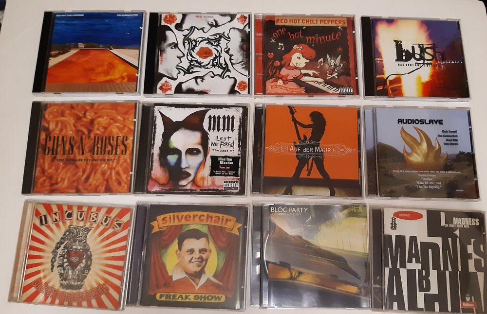 Cds rock, nu metal