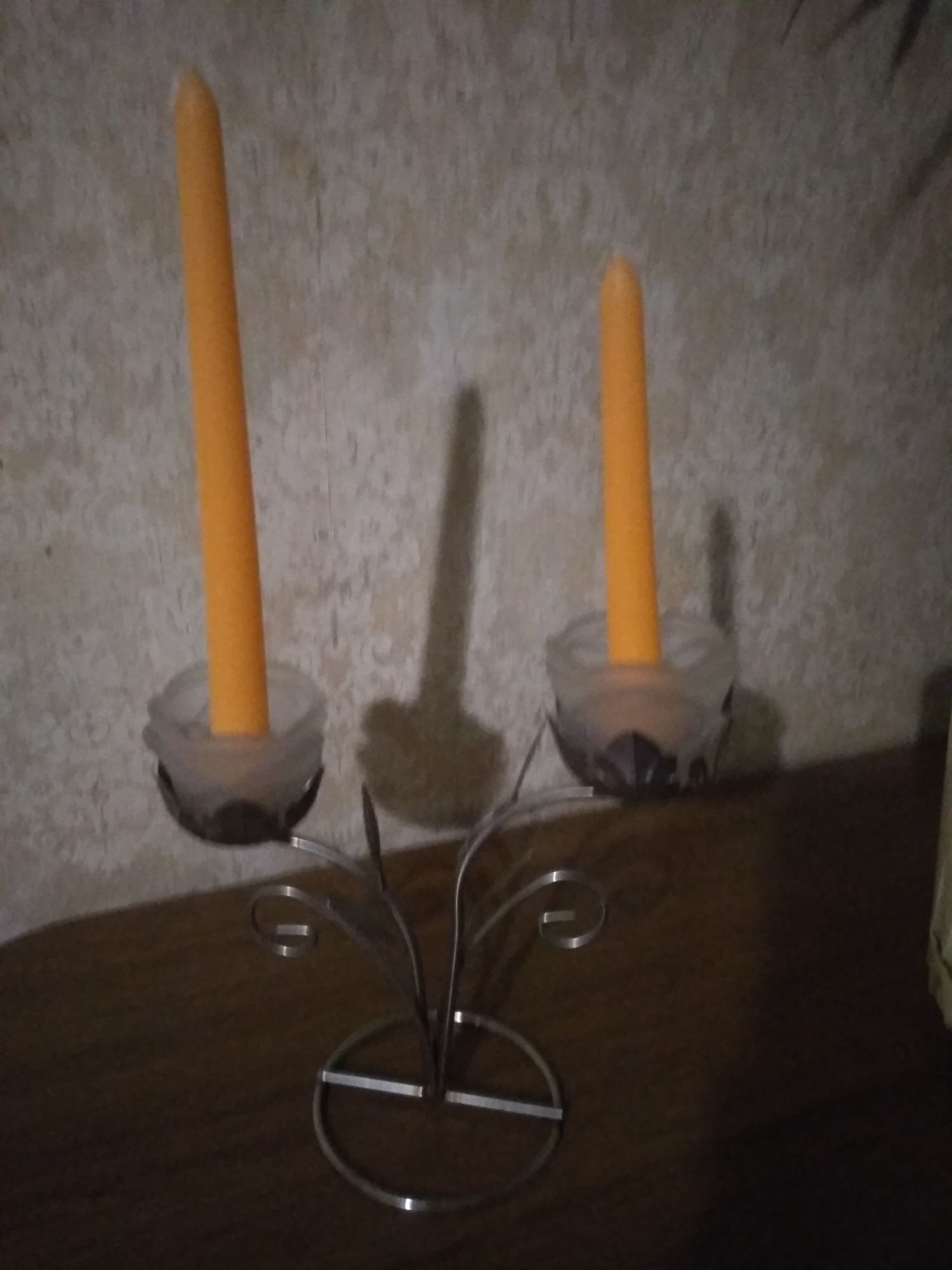 Подсвечник двойной