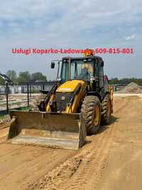 Usługi Koparko-Ładowarka JCB 4CX