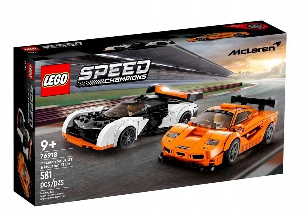 Lego Speed Champions 76918 Mclaren Solus Gt & M.