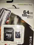 Cartão memória 64gb Kingston