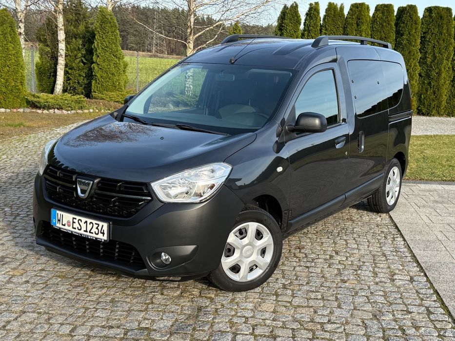 Dacia Dokker 1-Ręka#Serwisowany w ASO#Bezwypadkowy#Zadbany#1,6-102km#OPŁACONY