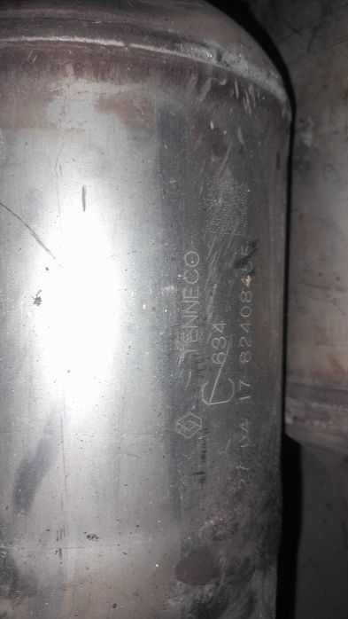 Linha de escape Renault master