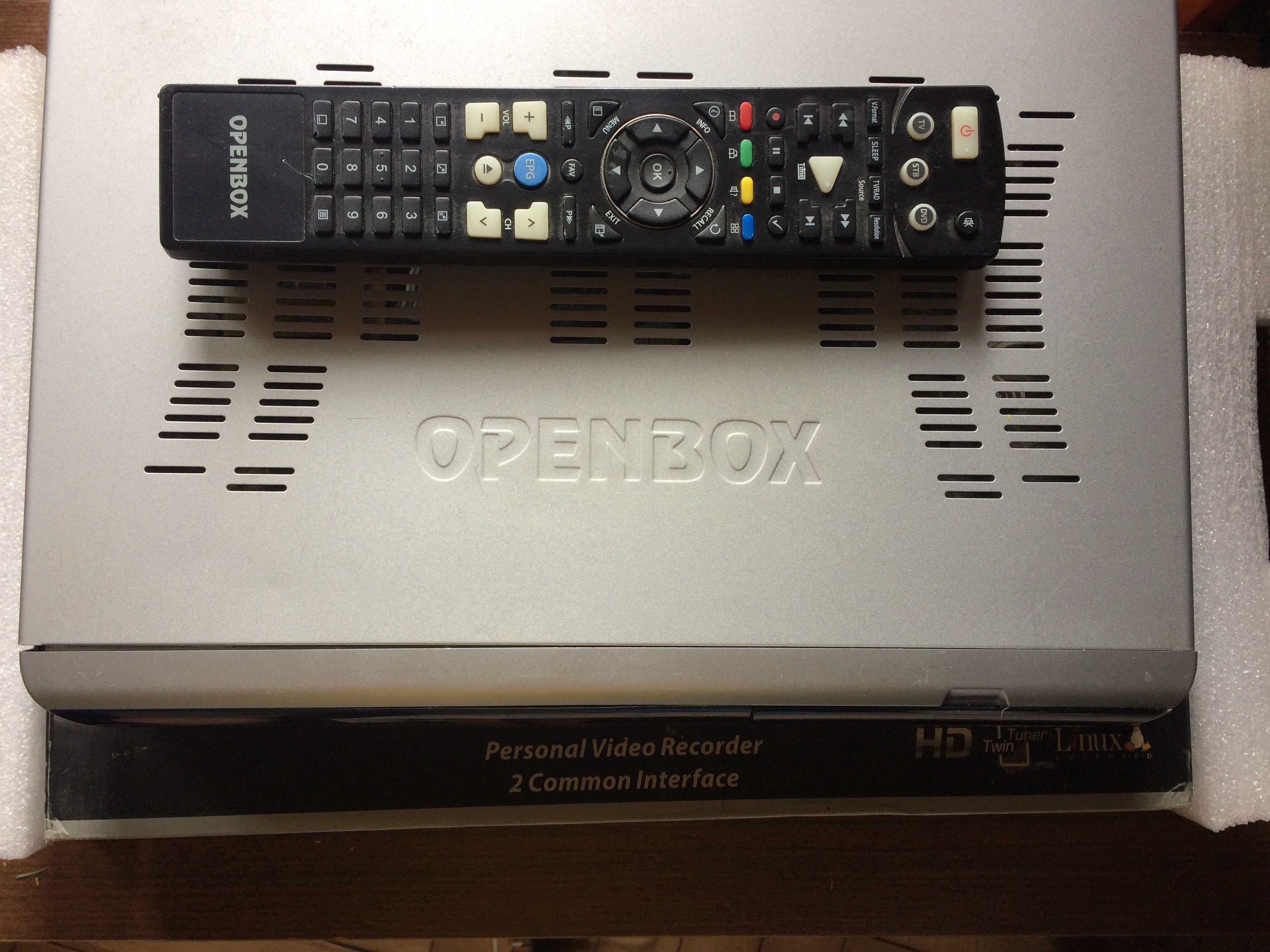 Спутниковый тюнер Openbox S7 HD PVR, 2 тюнера, запись на флешку, обмен