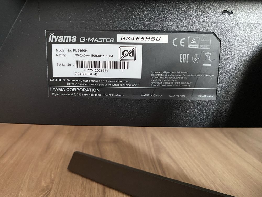 Monitor iiyama 24 cale