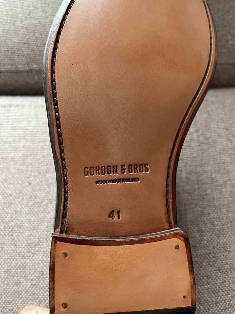 Buty oxfordy Gordon & Bros goodyear welted 41