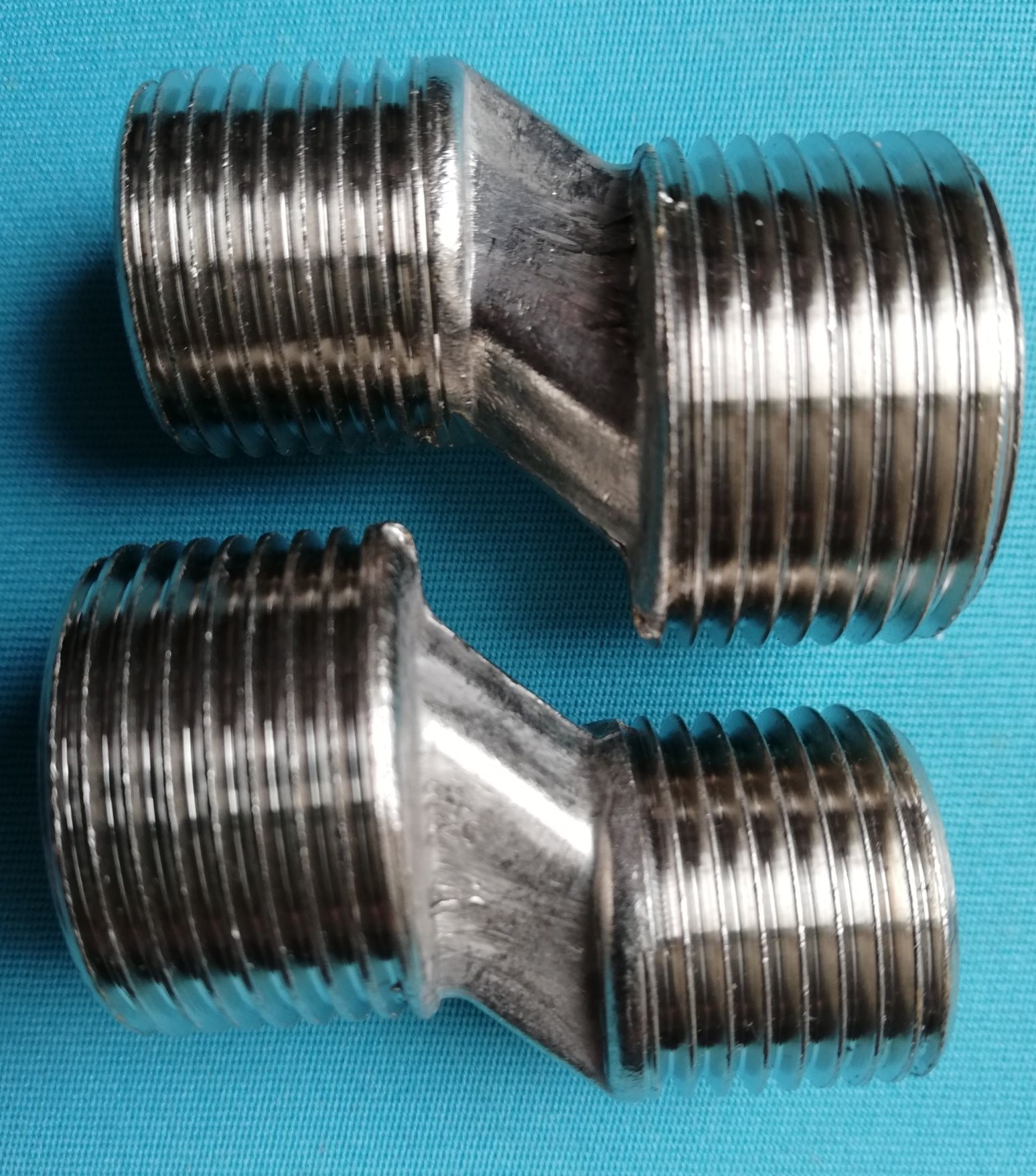 (2x NOVAS) Redução Excêntrica 5/8" 3/4" Inox