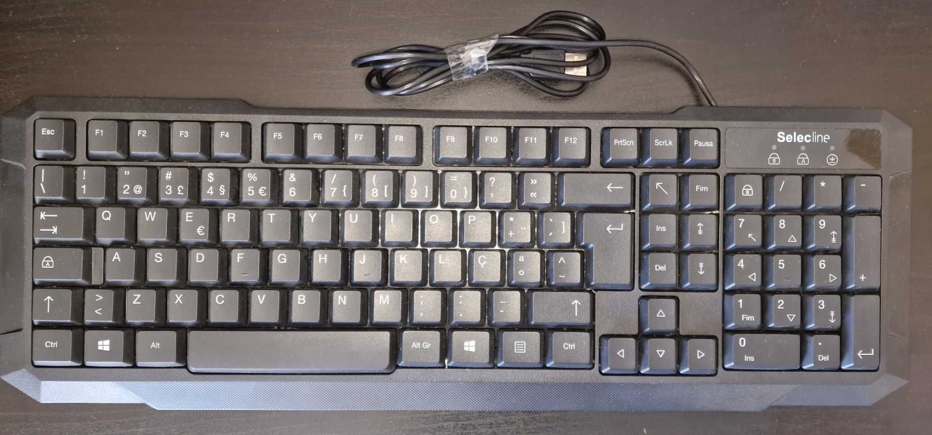 Teclado Selecline com Fios