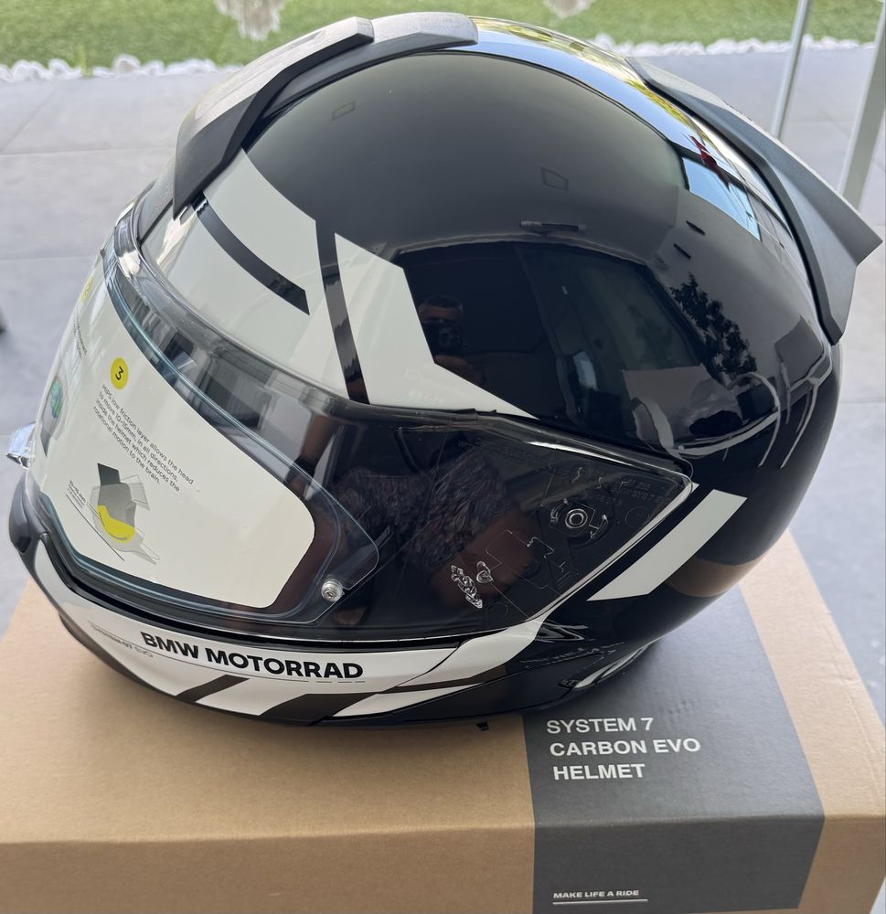 Capacete BMW System 7 Carbon Evo