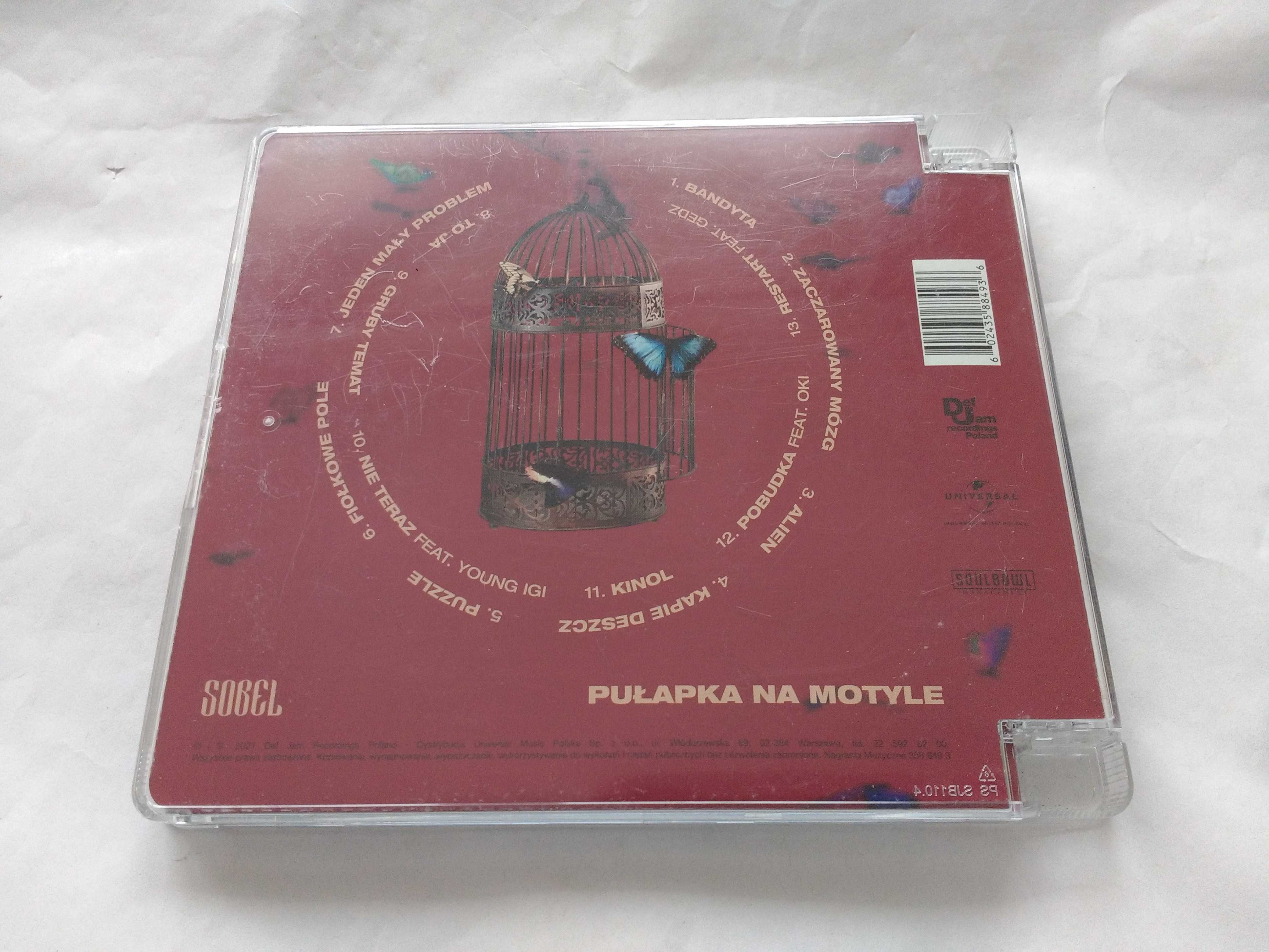 SOBEL - Pułapka Na Motyle CD Young Igi Oki OIO Gedz