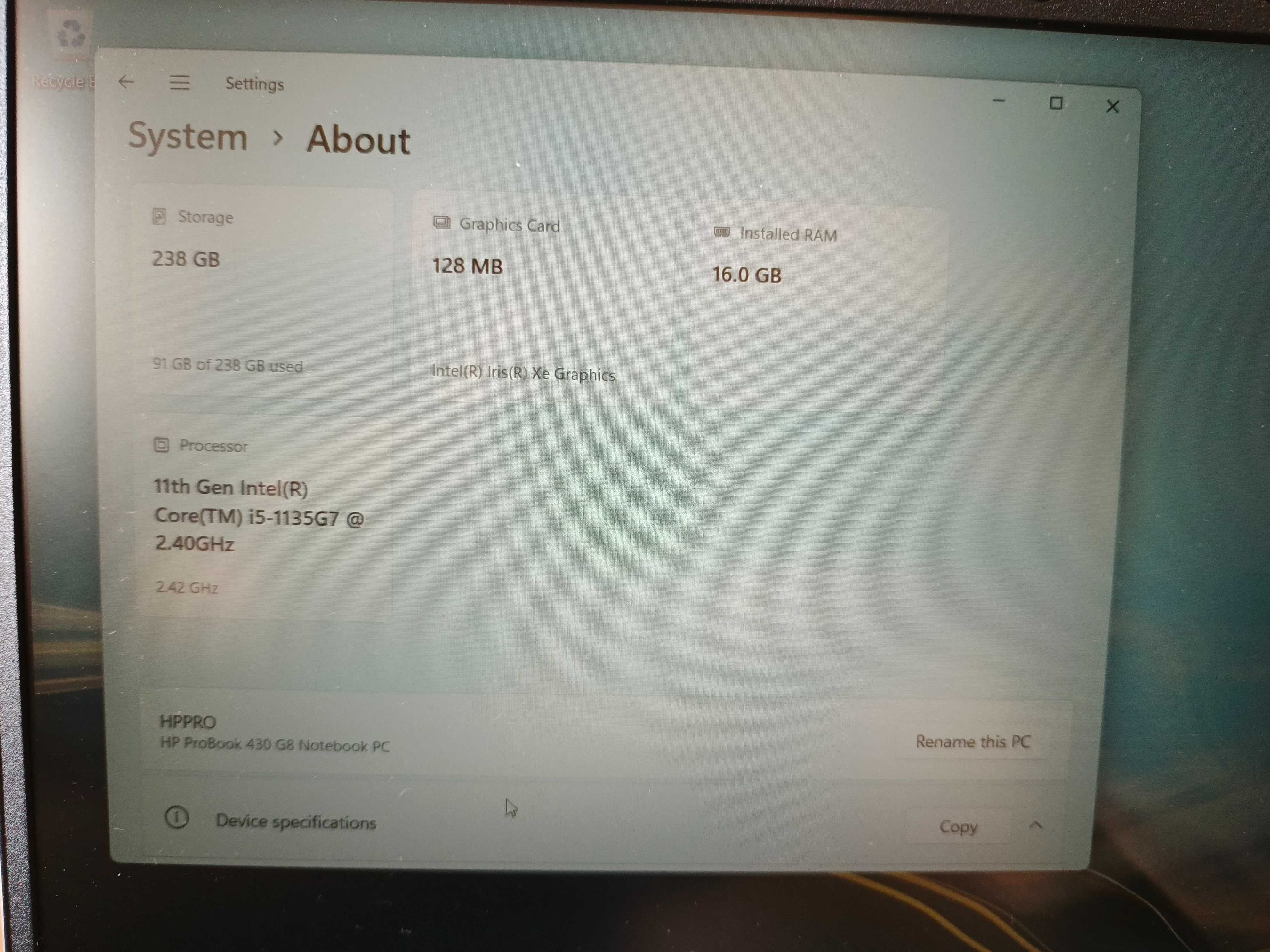 HP ProBook 430 G8 i5/16/240 JAK NOWY