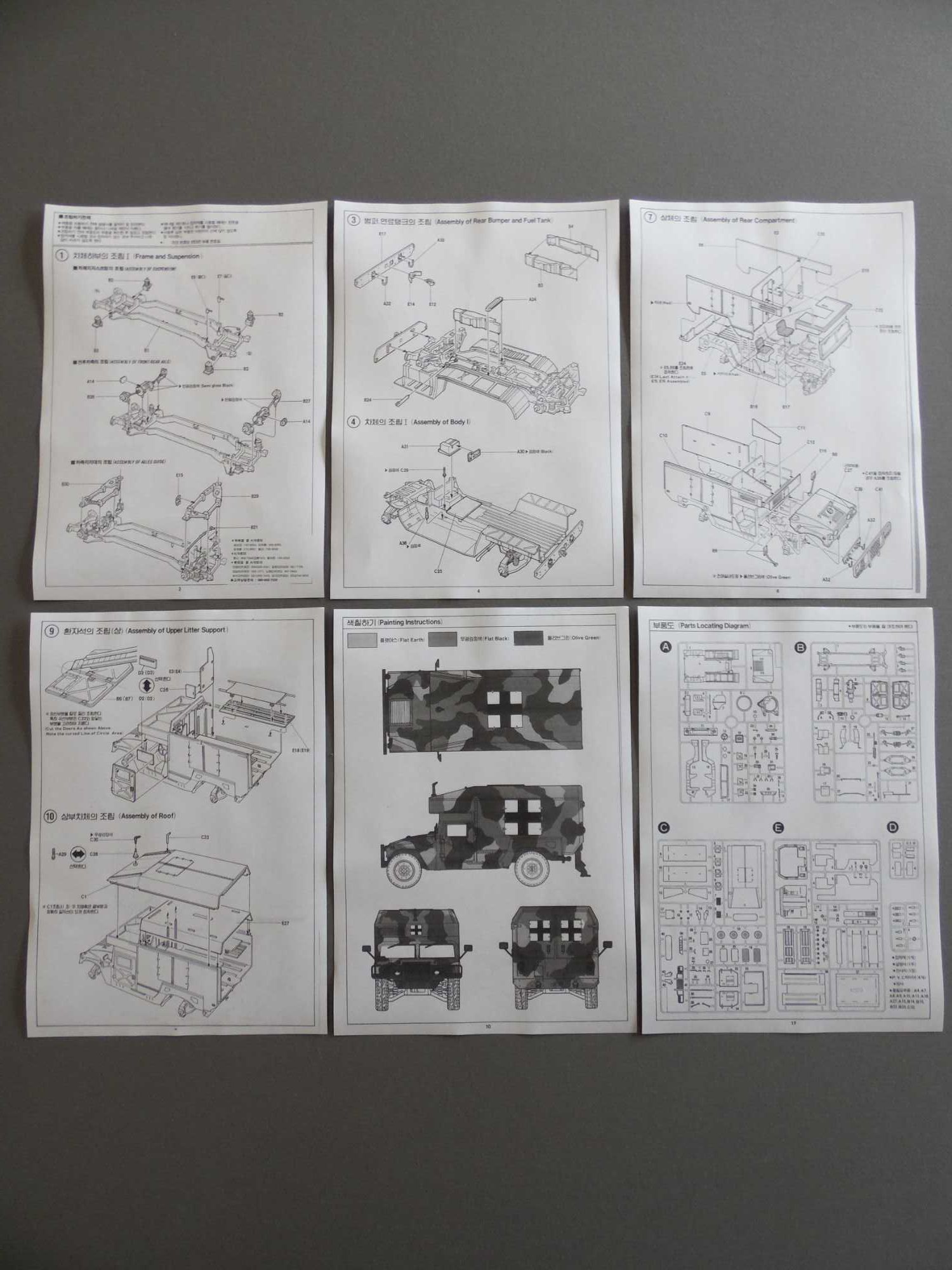 Kit Montagem Academy M997 Maxi-Ambulance 1/35