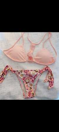Bikini cor de rosa calzedonia