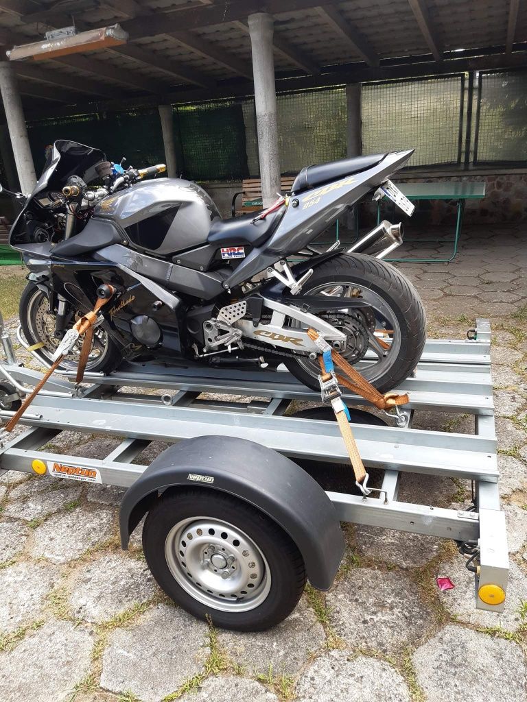 Wypożyczę wynajme przyczepę Moto motocyklową motorów motocykle quad