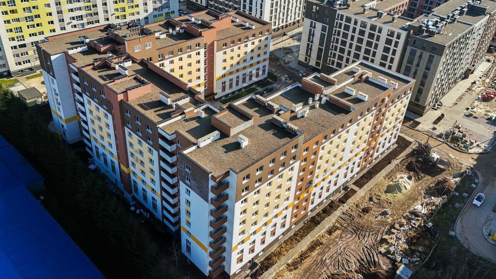 1-й внесок 30%. апартаменти в ЖК Компаньйон площа 31.6м.кв від РІЕЛ.