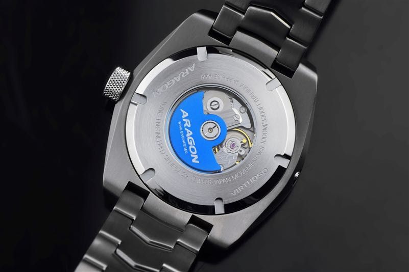 Годинник ARAGON Virtuoso BLU TITANIUM Ceramic Sapphire Automatic 44 mm