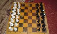 Раритетные шахматы  времён СССР, размер 36 на 36 см.