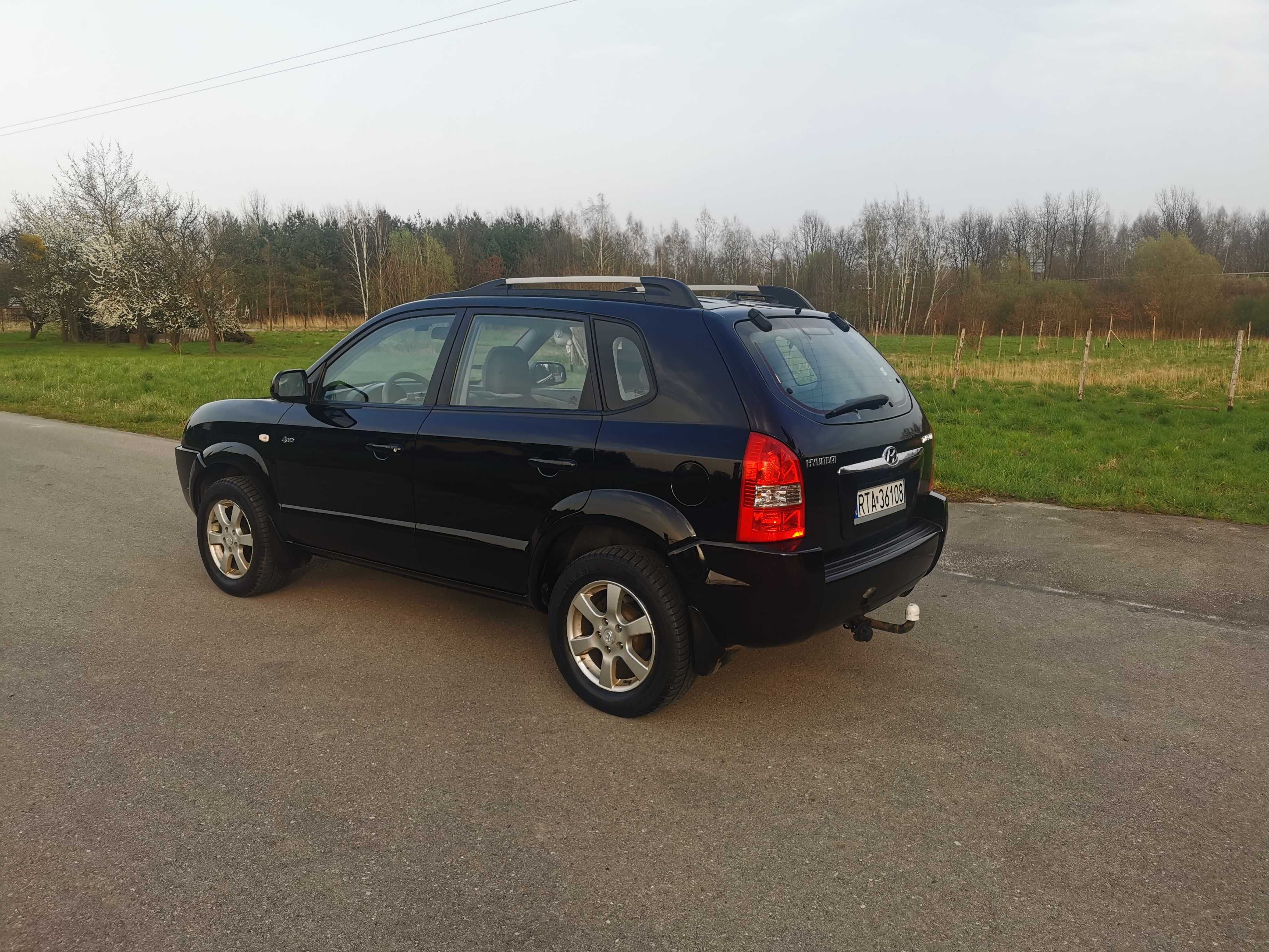 Hyundai Tuscon 2.0 Benzyna 2007 4x4 Sprawna Klimatyzacja