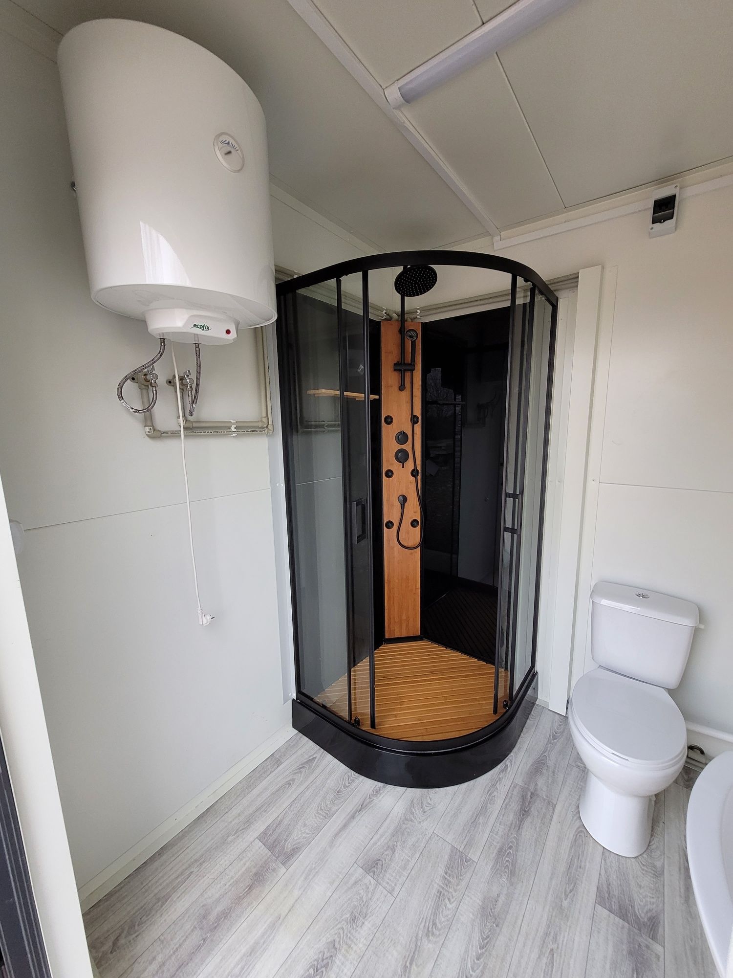 Pawilon Łazienka Prysznic Kontener Sanitarny WC Wyposażony