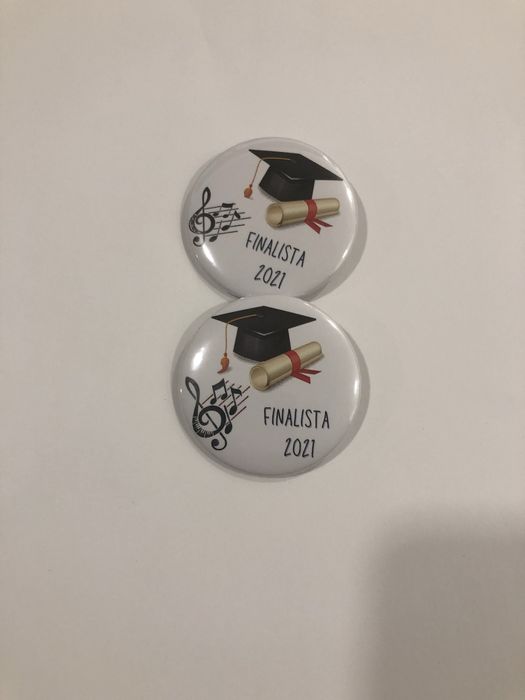 Cráchas ou imans personalizados 55mm