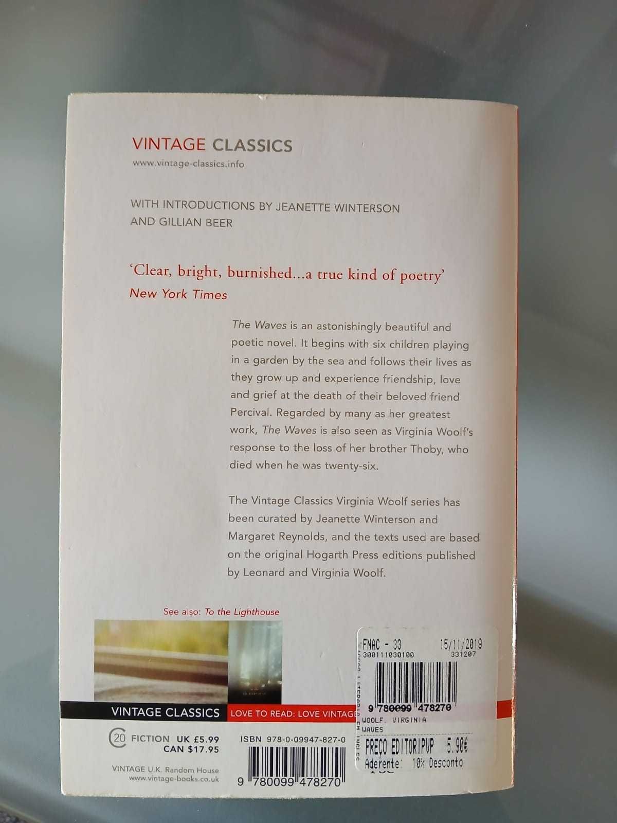 Livro The Waves - Virginia Woolf