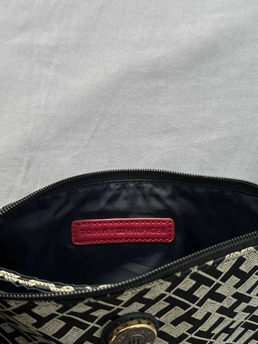 Mala a tiracolo azul - Tommy Hilfiger Jacquard