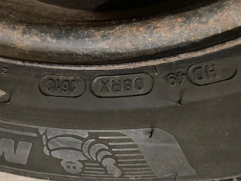 Opony zimowe michelin alpin6 215/60 r16 99T plus felgi stalowe 16”.