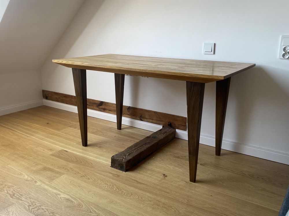 Stół drewniany 140cm x 70cm