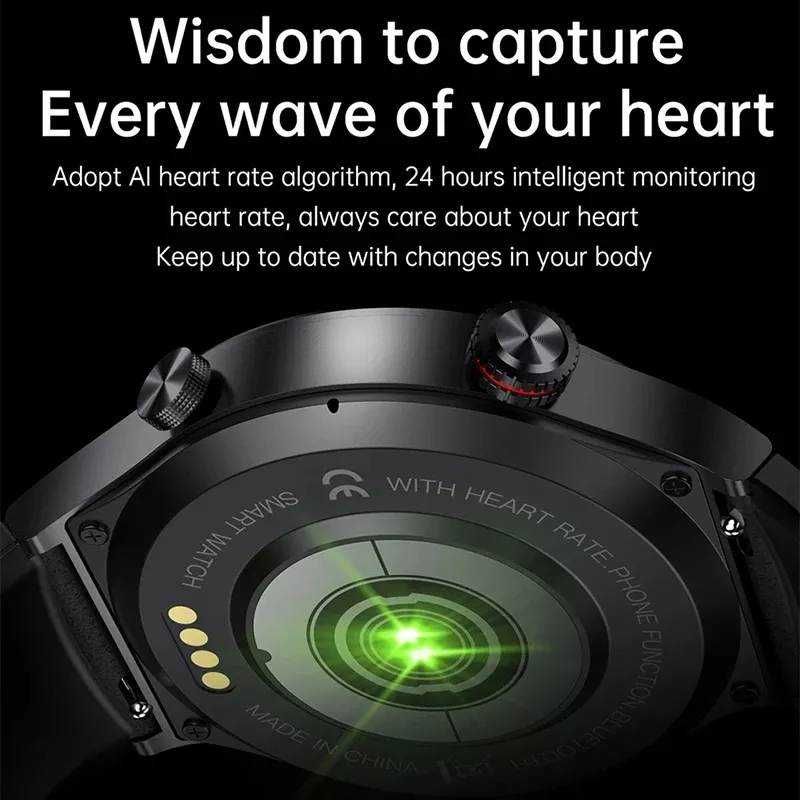 SmartWatch QW33 telefon BT, tętno, EKG, powiadomienia, PL