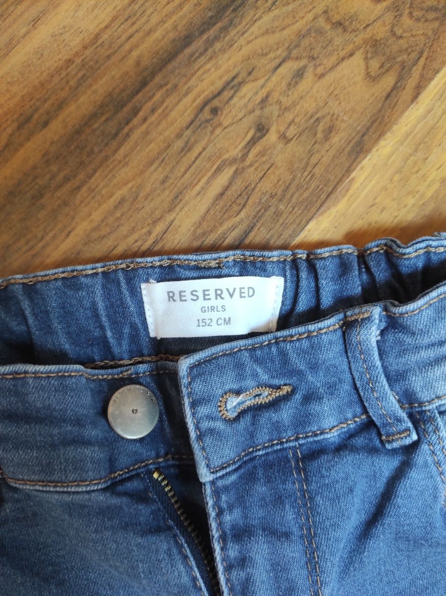 Spodnie jeansowe dziewczęce rozmiar 152 Reserved